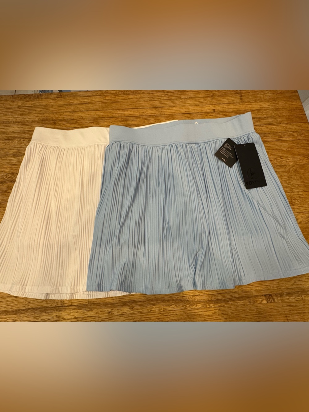 90 Degree by Reflex Jersey Charming Pleated Skort 2 Pack NWT Size M